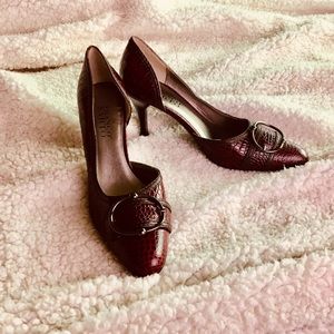 🔵Clearance🔵Franco Sarto 3” Heels Deep Red 7